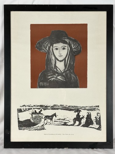Danish 1957 colour - 1957, etching