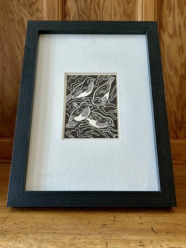 Robin redbreast framed - redbreast’,