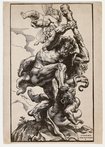 Jegher after rubens woodcut - jegher,
