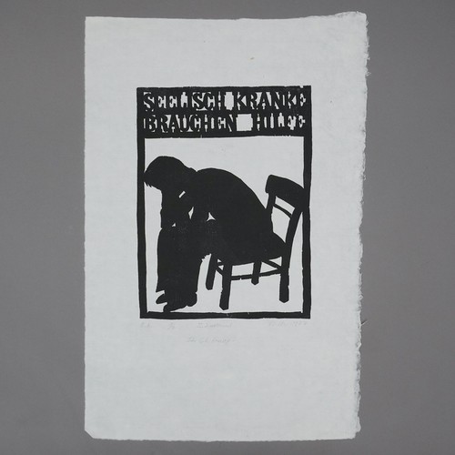 Günther stiller woodcut - stiller,