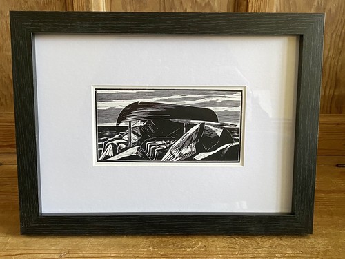 Gustav vigeland woodcut - gustav,
