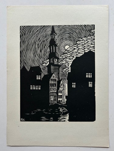 Woodcut nr4 klaus wrage - klaus,