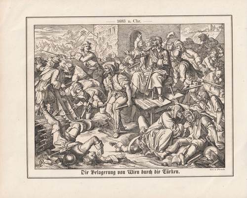 Second viennese turkish siege - second,