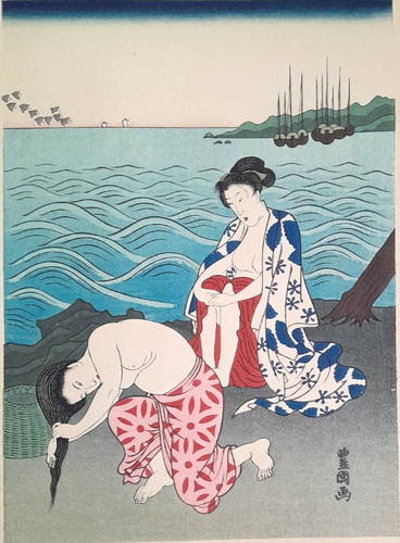 Kunisada nude fishing - kunisada, girls