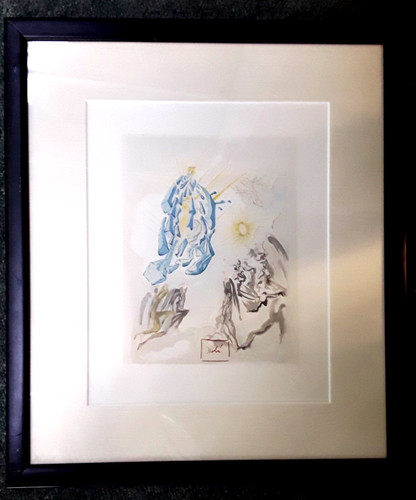 Signed woodcut salvador - by,