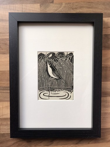 Reed warbler framed - warbler’-,