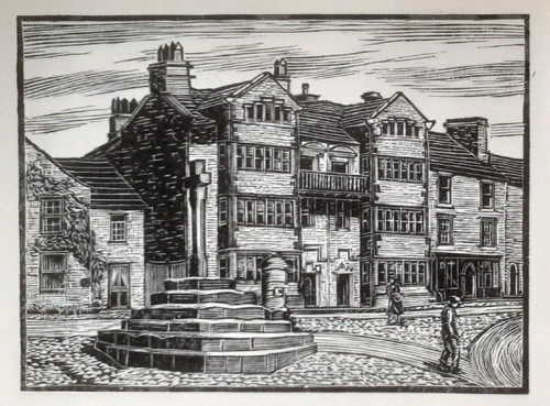 Askrigg old hall yorkshire - hall,