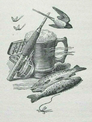 Summer fishing still life - fishing, still-life
