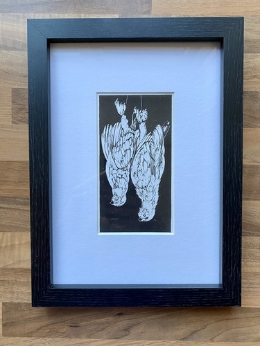 Gustav vigeland woodcut - gustav,