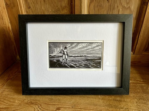 Gustav vigeland woodcut - vigeland,