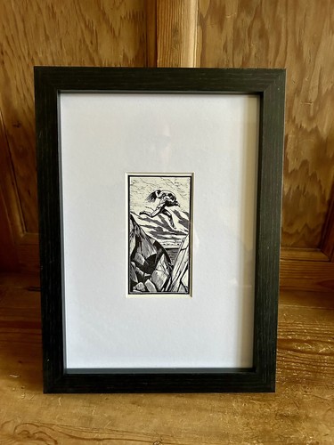 Gustav vigeland woodcut - vigeland,