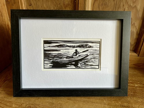 Gustav vigeland woodcut - vigeland,