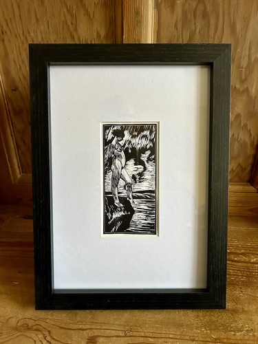 Gustav vigeland woodcut - -,