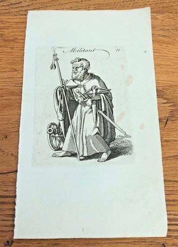 Original 1750 small - 1750, woodcut
