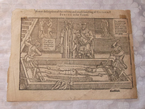 16th century woodcut foxe - woodcut, foxe's