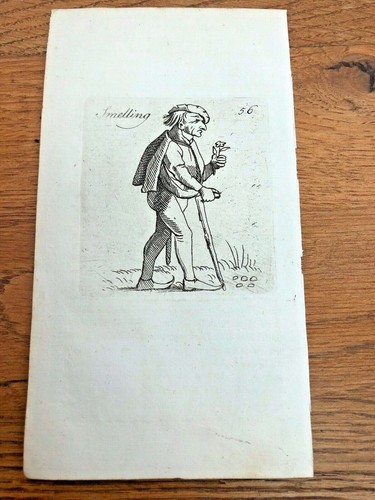 Original 1750 small woodcut - 1750, by