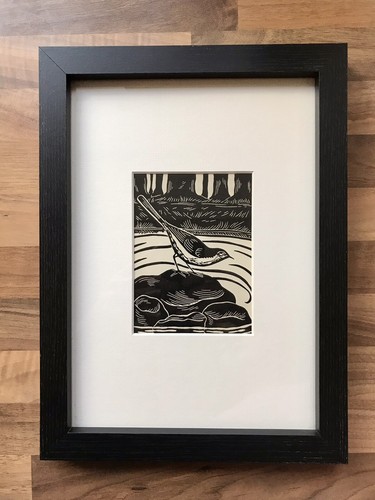 Yellow wagtail framed - ‘yellow, wagtail’-