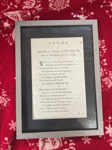 Poetry art print - art, rare