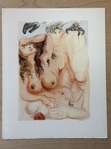 Salvador dali purgatory canto - salvador,